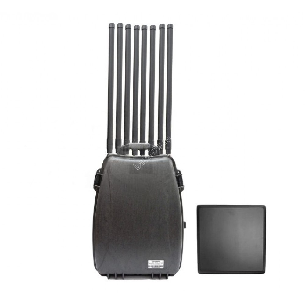 Гарпия CKJ-1704-Mobile 400W 8 канальный мощный блокиратор квадрокоптеров