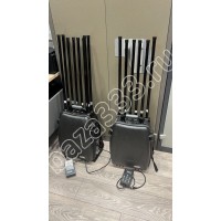 Гарпия CKJ-1704-Mobile 400W 8 канальный мощный блокиратор квадрокоптеров