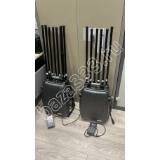 Гарпия CKJ-1704-Mobile 400W 8 канальный мощный блокиратор квадрокоптеров