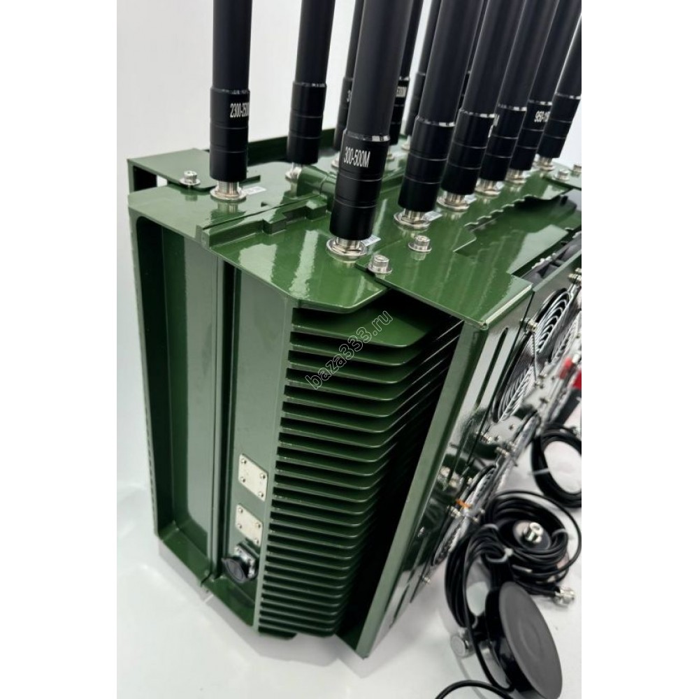 Подавитель дронов «Сумрак-3», 12 каналов, мощность 600W, версия green, без ресивера