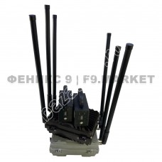 РЭБ «Ромашка» 6 (3+3) в двух корпусах, давит низкие частоты FPV 300-960 (1050) Мгц